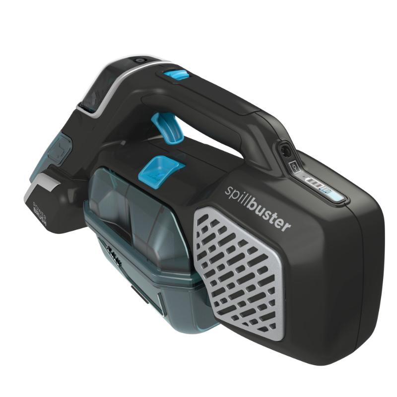 BLACK & DECKER 12V SPILLBUSTER SPOT CLEANER - BLACK AND BLUE