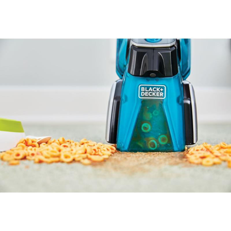 BLACK & DECKER 12V SPILLBUSTER SPOT CLEANER - BLACK AND BLUE