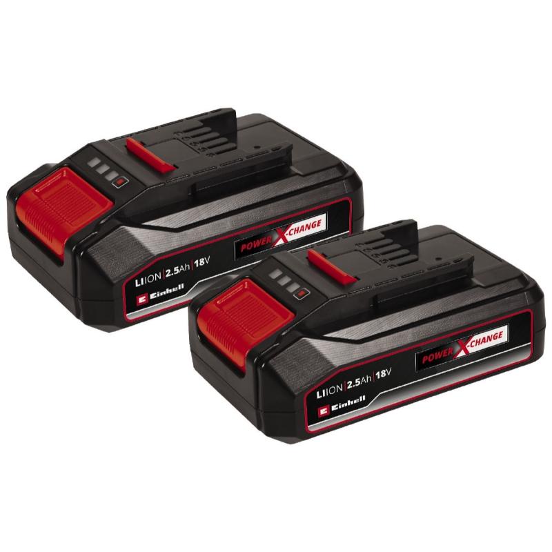 EINHELL BATTERIES 2X18V 2.5AH