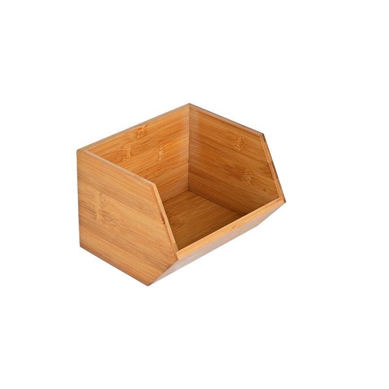 ESTIA BAMBOO ORGANISER BOX 17.8X15.7X12.5CM