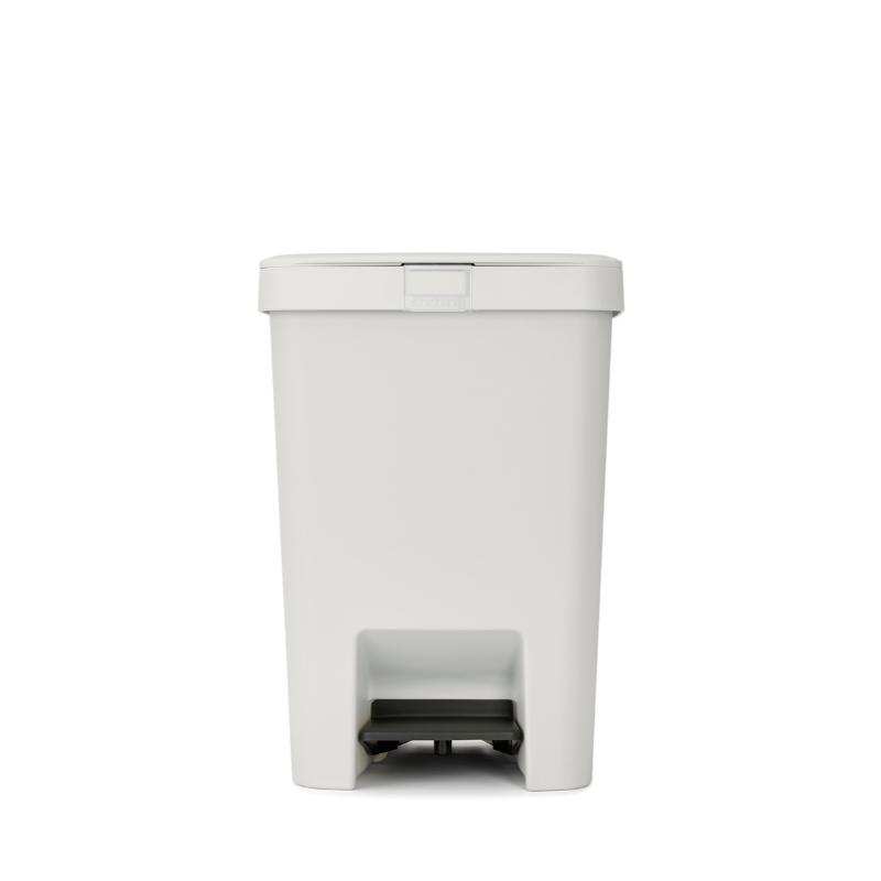 BRABANTIA STEP-UP PEDAL BIN 25L - LIGHT GREY