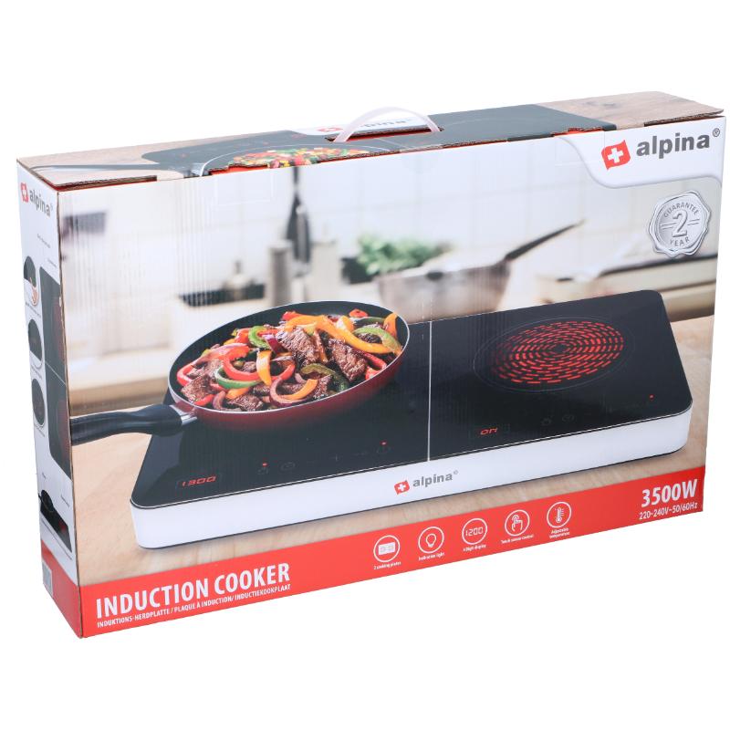 ALPINA INDUCTION COOKER DOUBLE