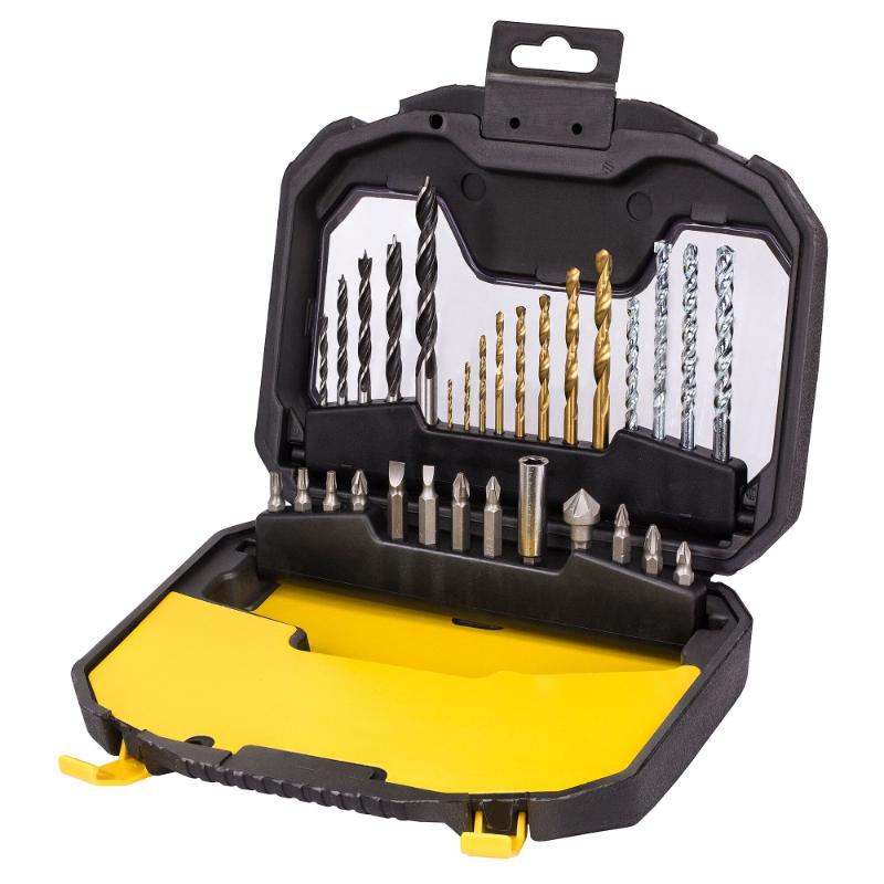 STANLEY 30 PIECE MIXED DRILLING AND SCREWDRIVING SET