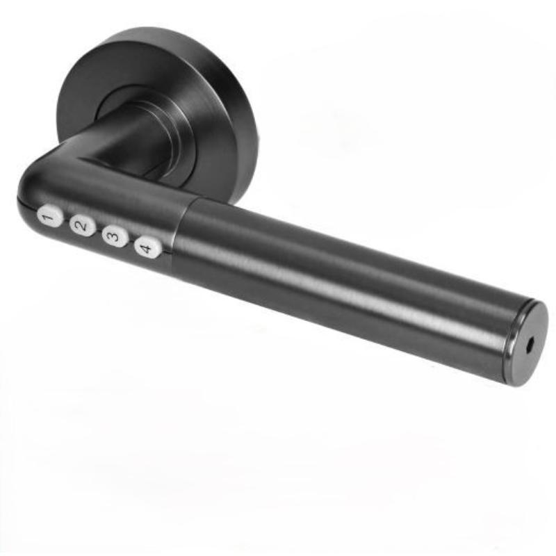 ORNO SMART HANDLE WITH CODE LOCK - BLACK