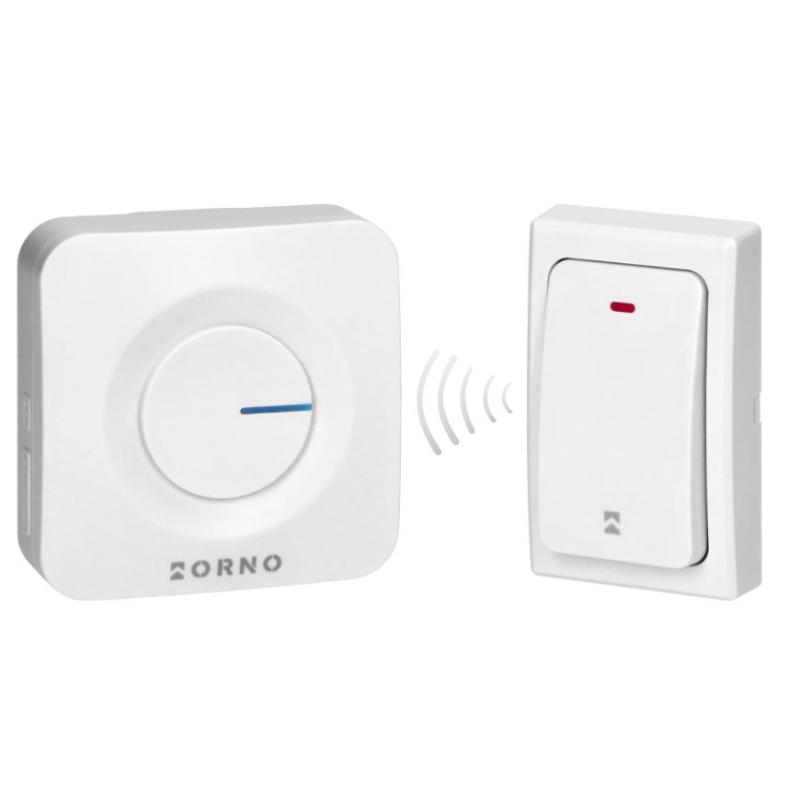 ORNO AC WIRELESS DOORBELL - WHITE