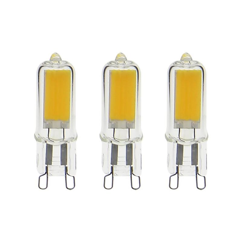 XANLITE SET OF 3 G9 LED FILAMENT BULBS - WARM WHITE